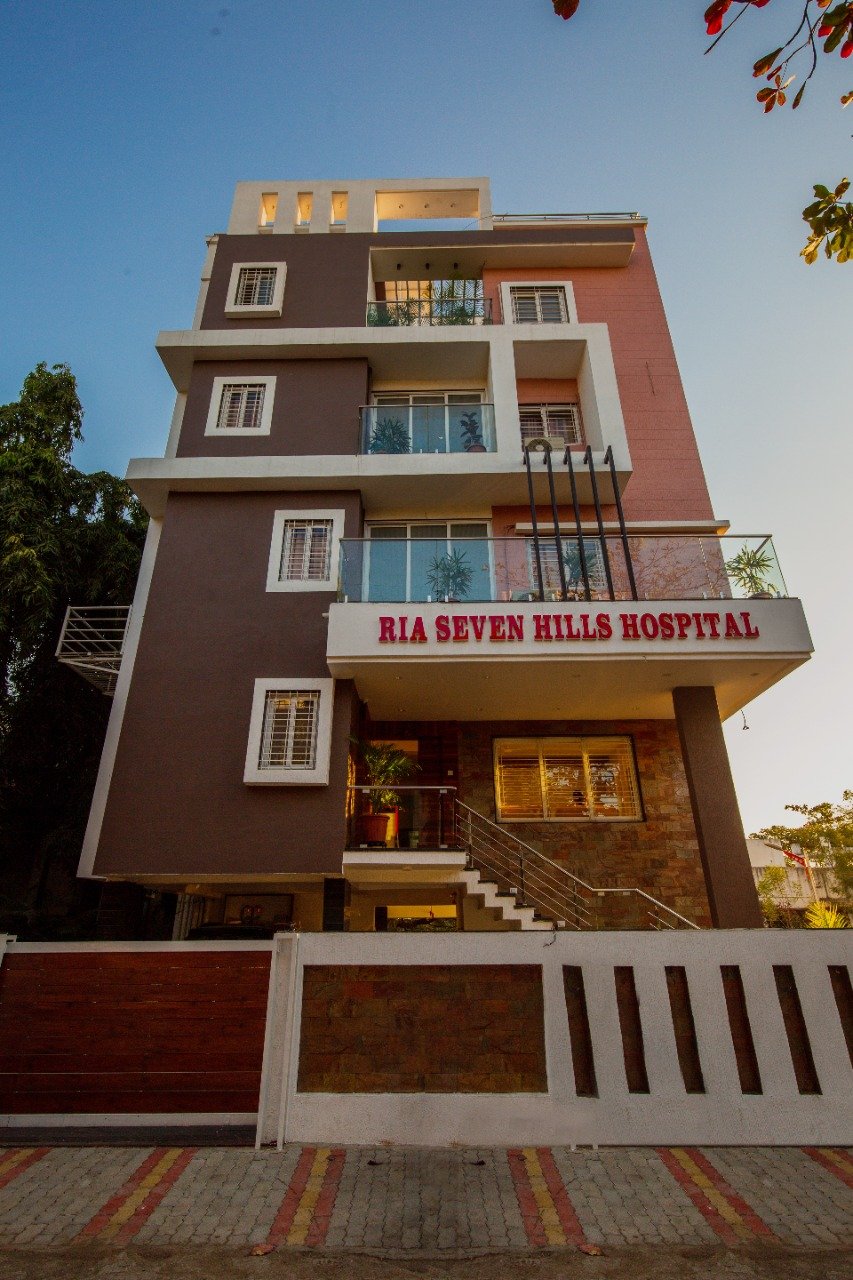 Ria Sevenhill Hospital building front view